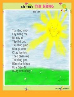 Bài thơ: Tia nắng